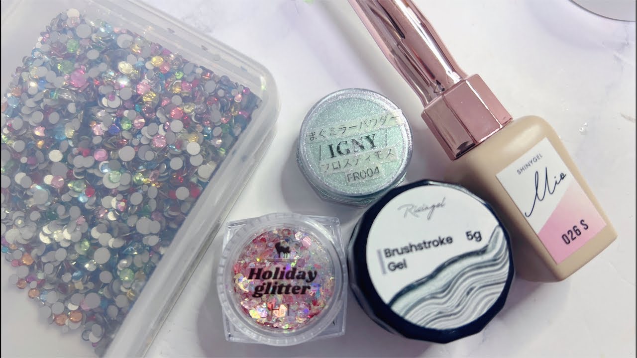 【サロンワークデザイン！】ストーンで簡単シンプルなフルーツネイル♡