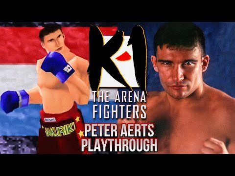K-1 The Arena Fighters (PS1) - PETER AERTS Playthrough Longplay Gameplay