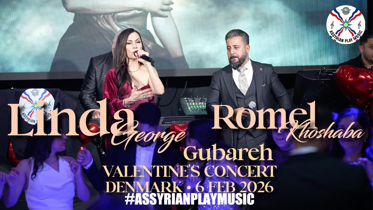 Gubareh  ❤️ Linda George 👑 & Romel Khoshaba - Concert in Denmark (2026) - #10YearAnniversary