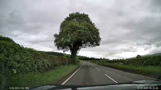 Wales by Road in 4k - Slow TV - Powys - New Mills to Newtown via Manafon and Berriew - B4390/A483 @g4shf