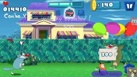 Oggy and The Cockroaches Game Play