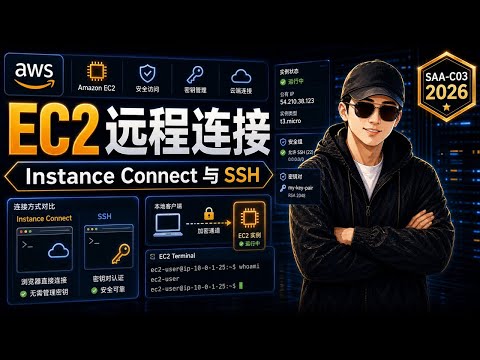 EC2 远程连接：Instance Connect 与 SSH｜SAA-C03 2026