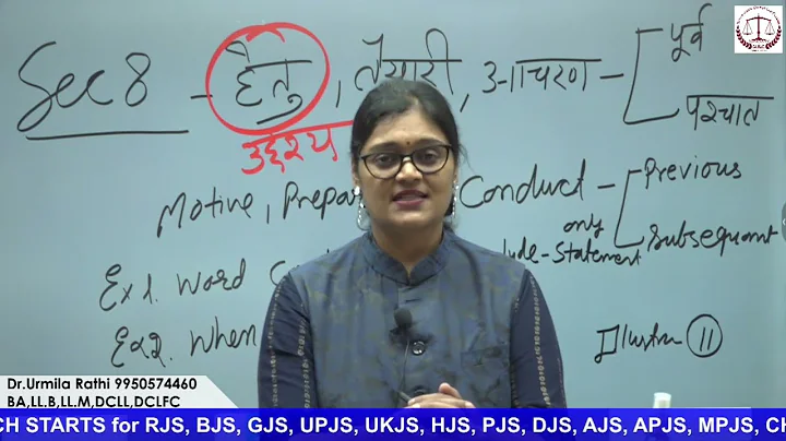 Indian Evidence Act, 1872// Section 8