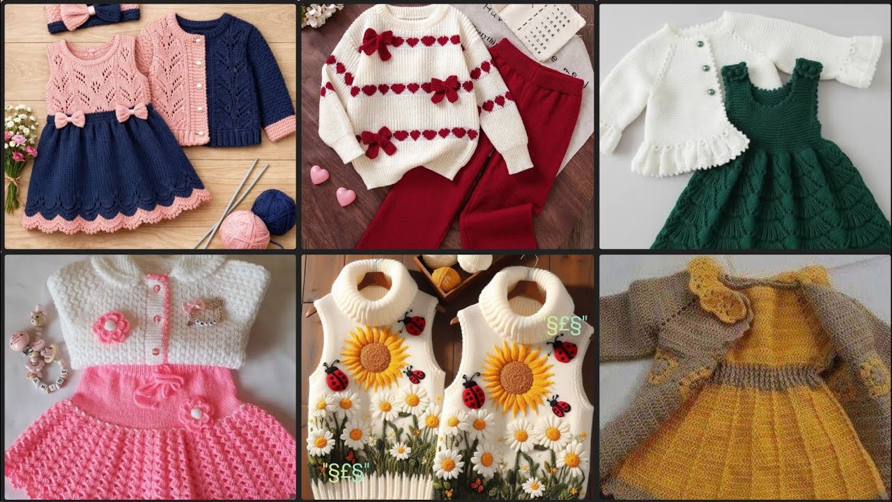 Cutest Baby Crochet DressesHandmade Designs You'll Love@Sweet_Craft_Crochet