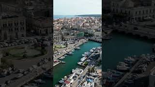 Siracusa Sicily from drone. DJI mini pro.