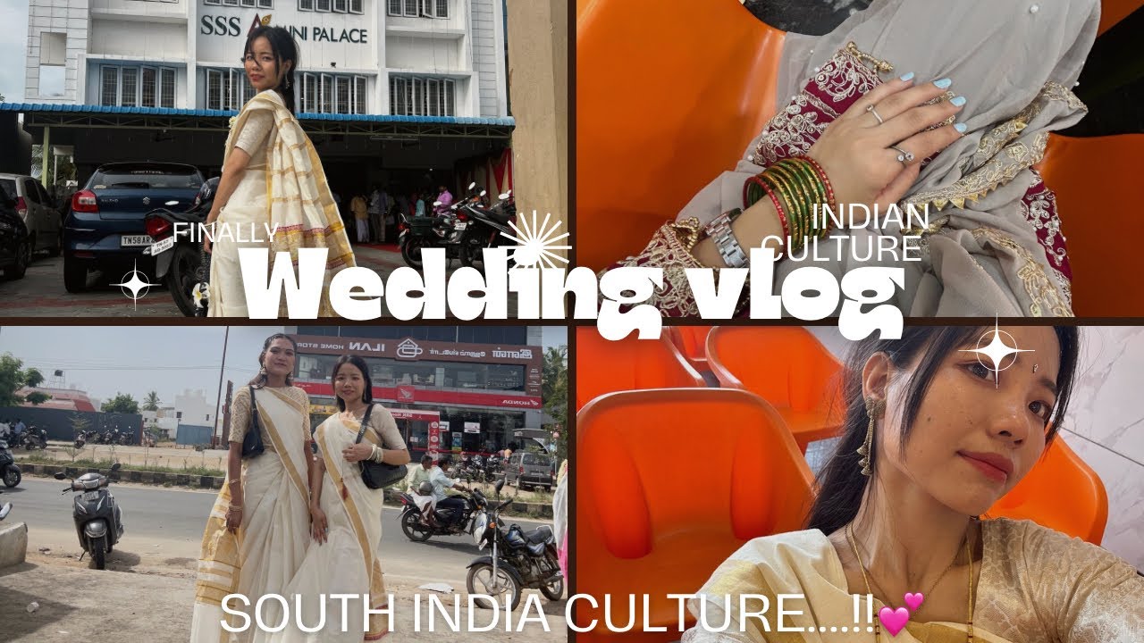 My Most Awaited Vlog 💫 | An Emotional Journey & South Indian Wedding Vibes 💛🌸 | #arunachalpradesh