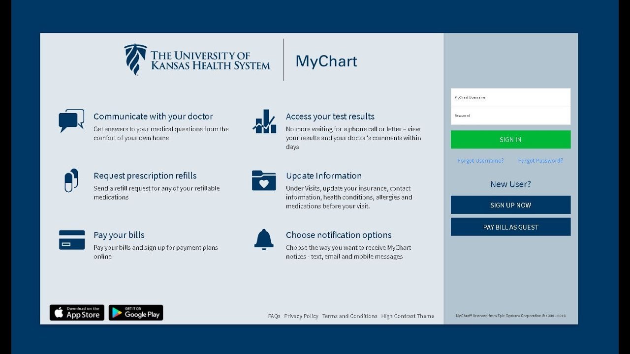 Ku My Chart App