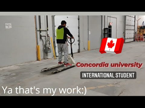 Life of international Student in Canada | Concordia University | Part-time work | Montreal
