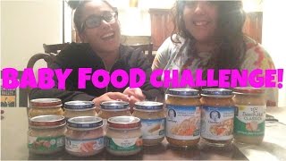BABY FOOD CHALLENGE