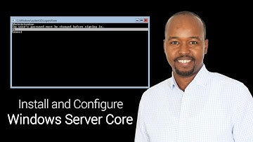 MCSA Exam 70-740 - Install and Configure Windows Server Core AfSomali