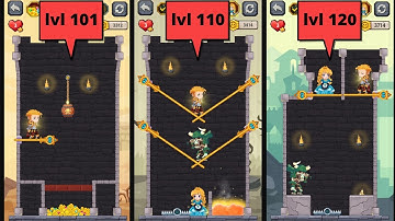 How To Loot- Pin Pull I Walkthrough Game I lvl 101 - lvl110 - lvl 120