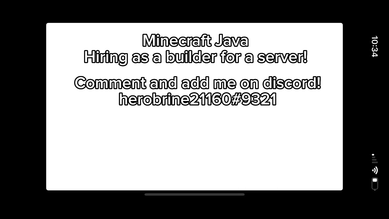 Want a Minecraft builder for your server?? - YouTube