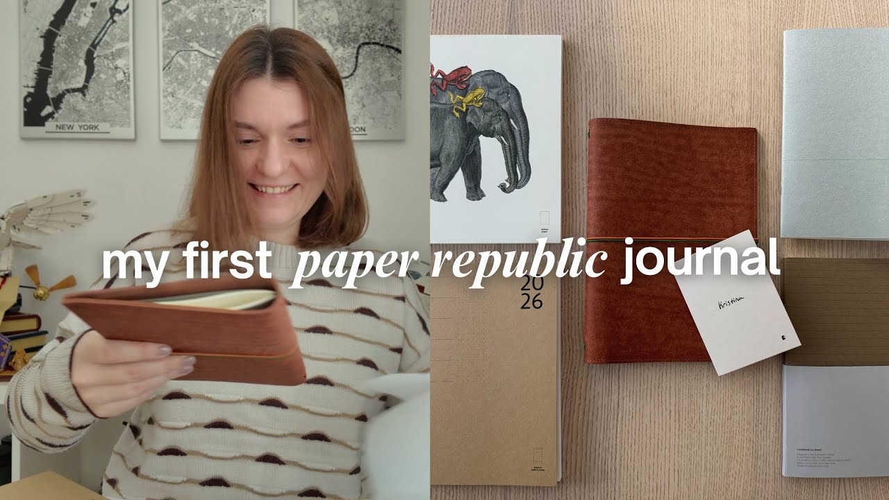 unboxing my new paper republic journal | honest first look