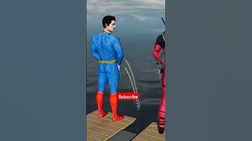 Spiderman vs Superman vs Deadpool | Pee Challenge 2 | Marvel Animation #deadpoolday #deadpool