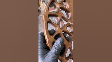 The KLETKA wooden wall clock - Topology Inspired