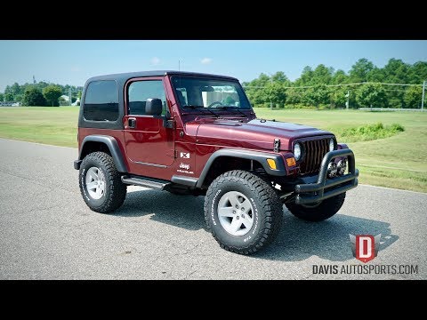 Davis AutoSports 2004 Jeep Wrangler TJ / Test Drive / 106k / Video 2