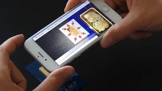 AVAILABLE NOW!: VERISCAN Anti-Counterfeit Gold Bullion Mobile App