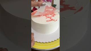 Genius Cake Stencil Hack Effortless Lettering for Perfect Cream Cakes