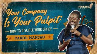 DAY 1 - Plenary 3 Session:🎙️Pastor Carol Wanjau Executive Pastor, Mavuno Church