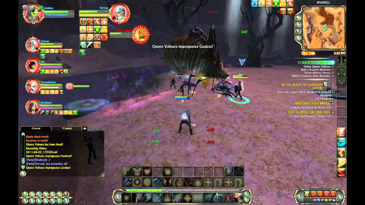 Rift - Foul Cascade: Queen Vallnara