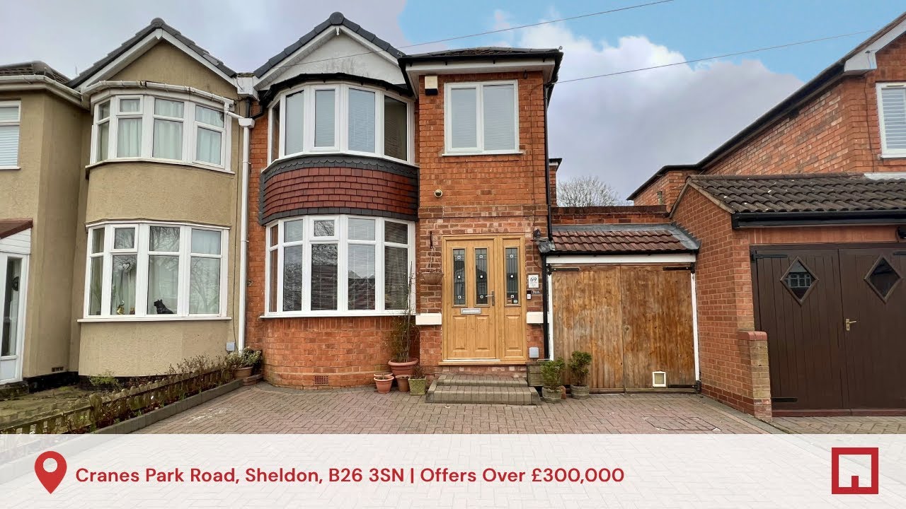 Virtual Viewing Cranes Park Road, Sheldon, B26 3SN YouTube