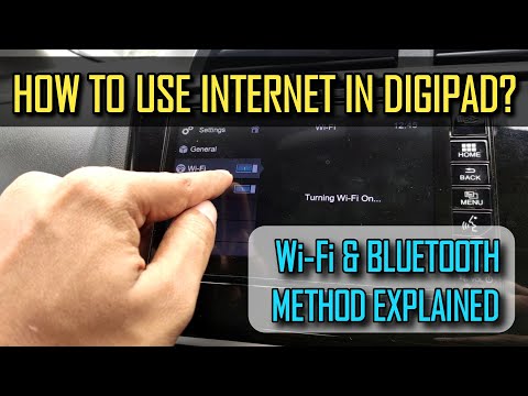 How to use internet in DIGIPAD - Wi-Fi & Bluetooth Explained - TravelTECH