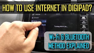 How to use internet in DIGIPAD - Wi-Fi & Bluetooth Explained - TravelTECH