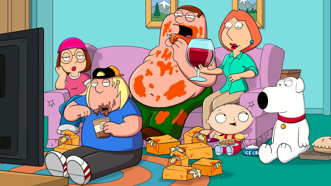 36 Minutes Of Family Guy To Watch Whilst Eating