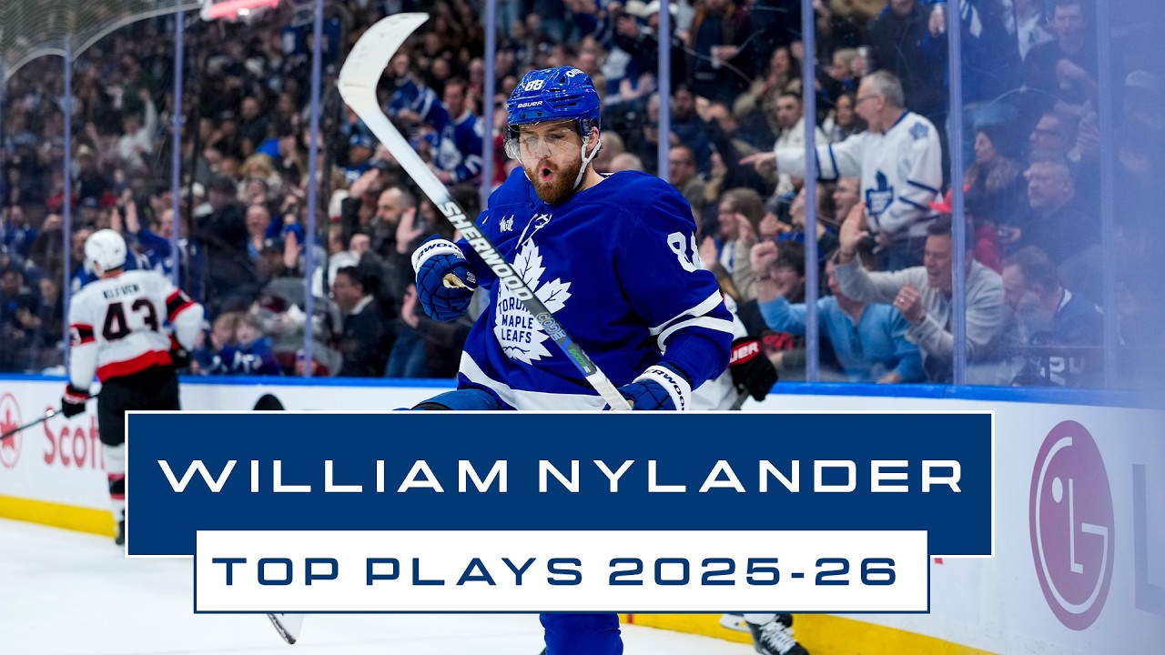William Nylander Top Goals Assists of the 2025 26 Regular