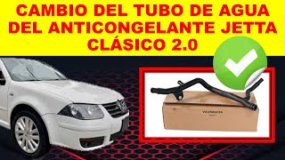 Cambio del tubo de agua del anticongelante de un Jetta Clasico 2.0 vw