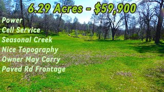 Acreage For Sale In California  Owner May Carry  Real Estate Homesite