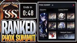 How To Score SSS (SS+) Rank Group Stage PHOXHUNTER SUMMIT In v1.6 Duet Night Abyss!