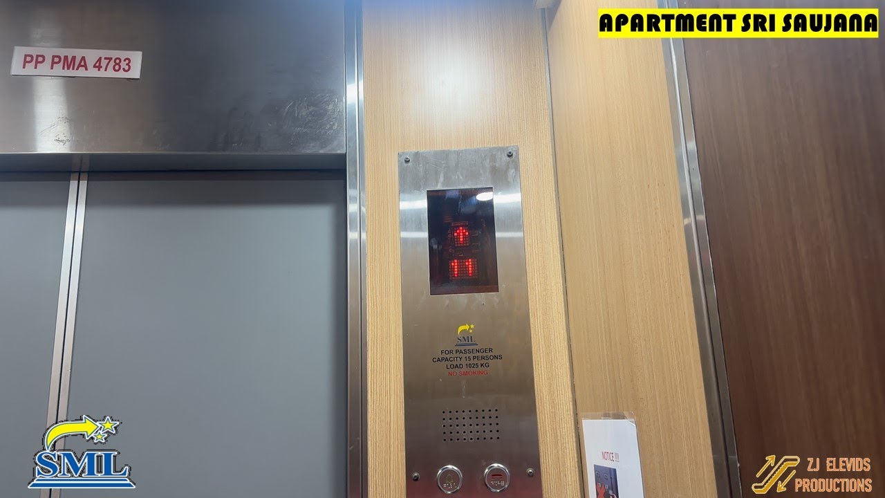 SML (prev Toshiba) Lifts at Apartment Sri Saujana, Georgetown, Penang, Malaysia (Blk 42B Odd Floors)