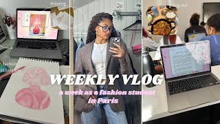 une semaine avec moi en école de mode ⎸ a week as a fashion student - ep.2 💗