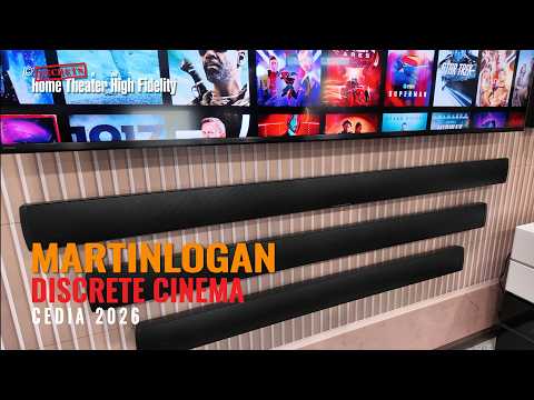 MartinLogan Discrete Cinema CEDIA 2026