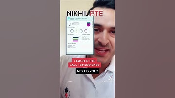 PTE PASSED WITH 7 EACH || PTE BY NIKHIL || #nikhilpte