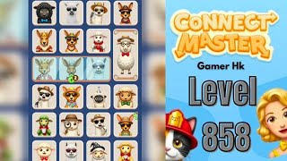 Connect Master level 858 Walkthrough Solution 