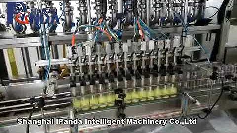 Automatic high speed 12 heads shampoo lotion detergent filling machine