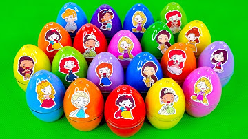 Rainbow SLIME: Looking Numberblocks, Alphablocks, Cocomelon with Mini Dinosaur Eggs Coloring! ASMR