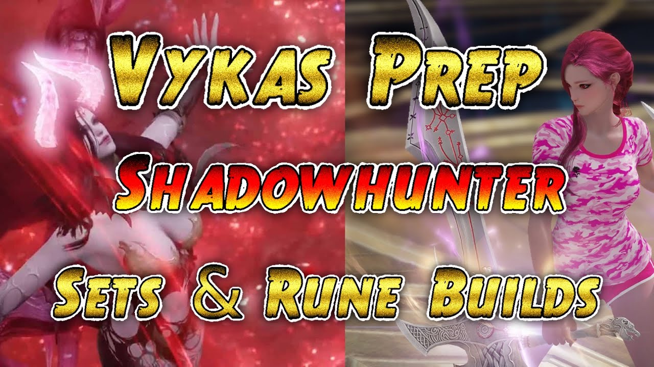 Shadowhunter Relic & Legendary Set Builds For Vykas Release YouTube