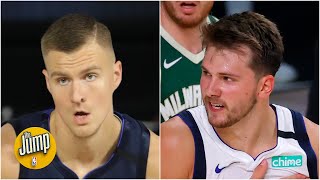 Luka Doncic and Kristaps Porzingis have been the NBA's best-scoring duo in the bubble | The Jump