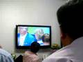 韓国人の歓声