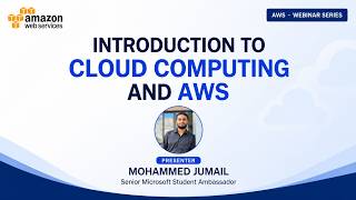 Introduction to Cloud Computing and AWS | AWS Webinar Series ☁️🚀