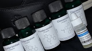 RC Benzos (Etizolam ) (Clonzolam) (Flualprazolam) (Flubromazolam)