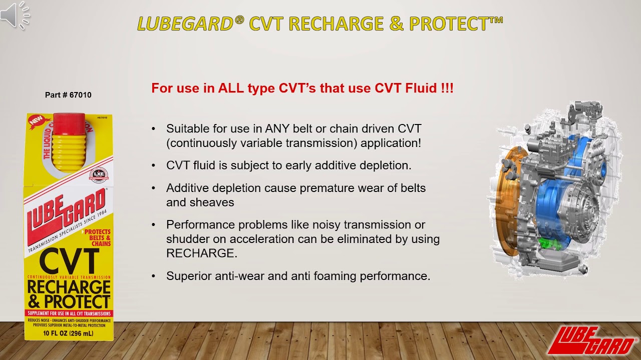 Lubegard CVT Products Overview lubricants training series YouTube