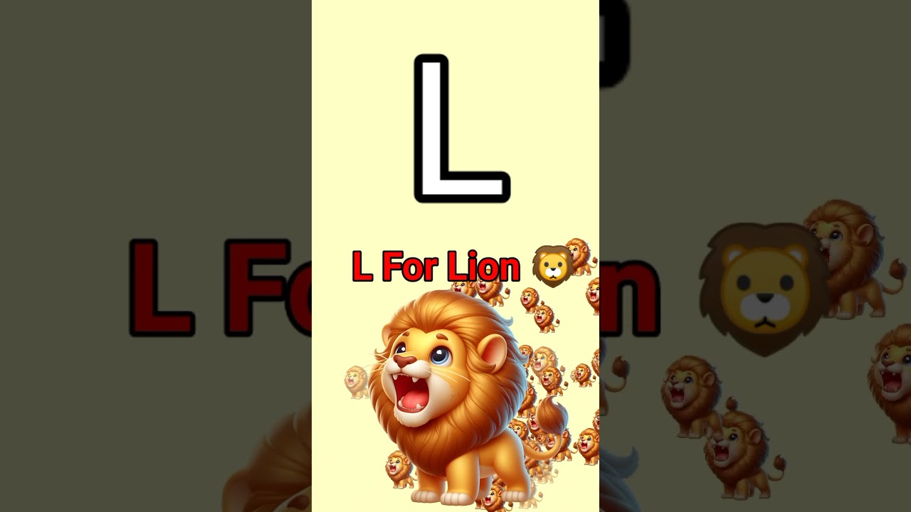 L for Lion 