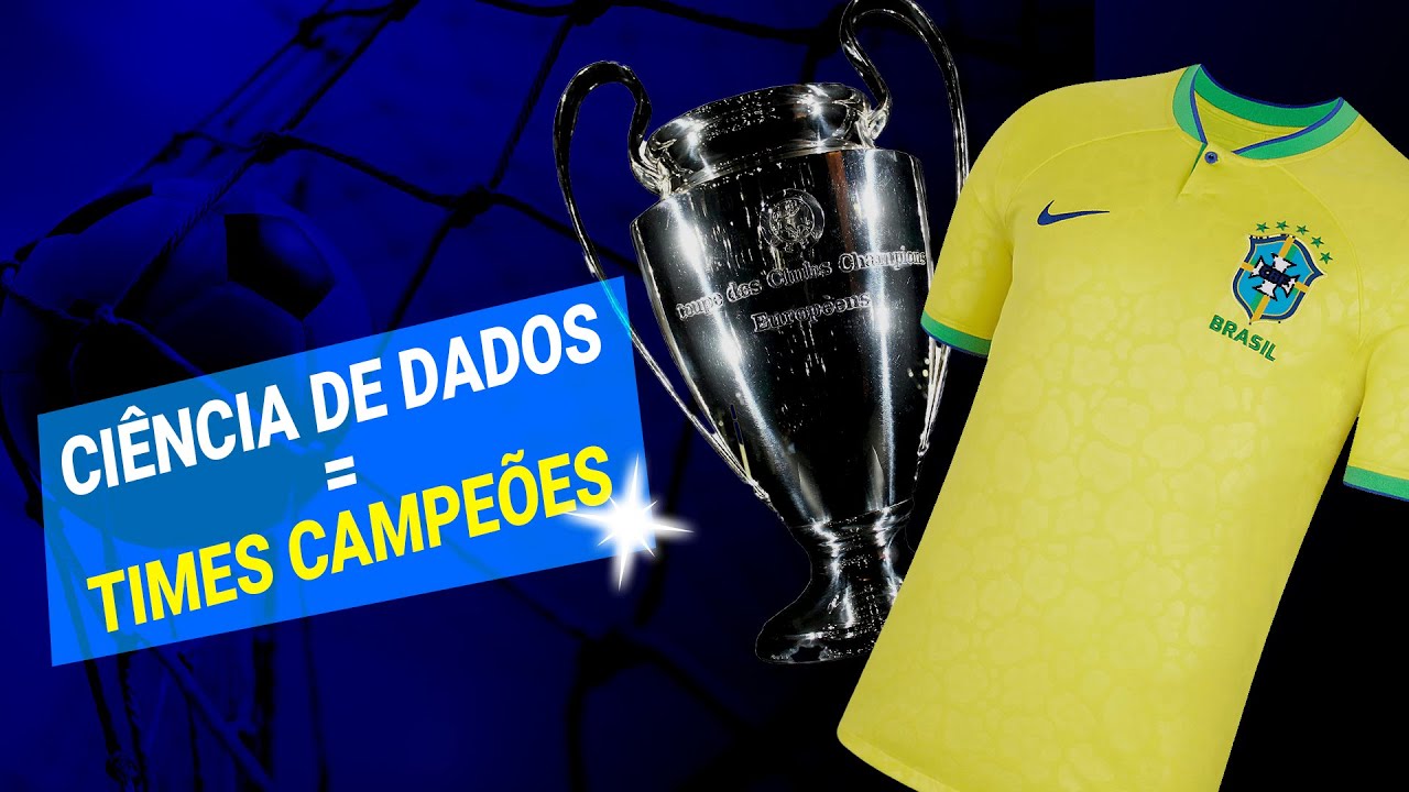 Como utilizam a CIÊNCIA DE DADOS no FUTEBOL!