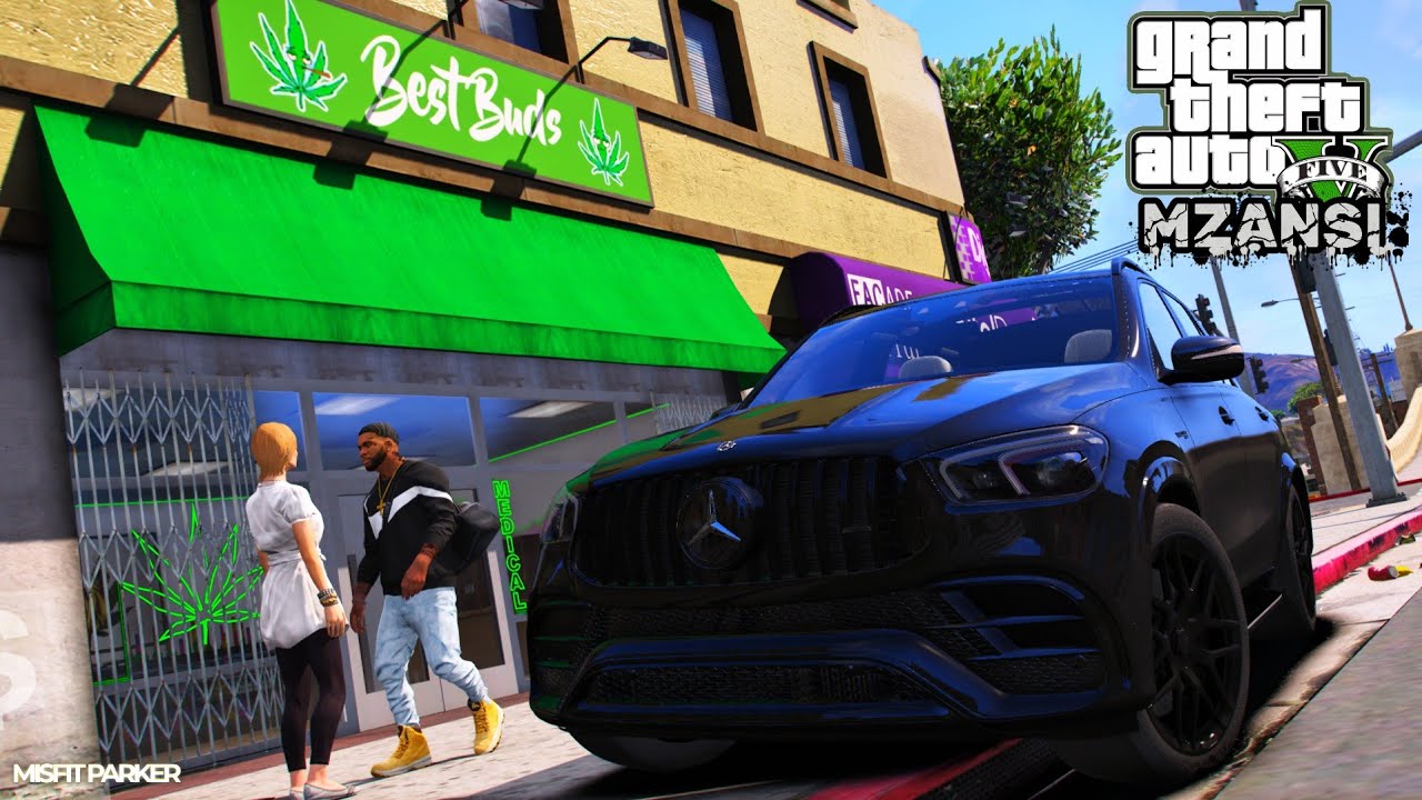 Моды для GTA 5 | Открытие нового магазина по продаже марихуаны в Южной Африке | GTA Mzansi - Лучш...