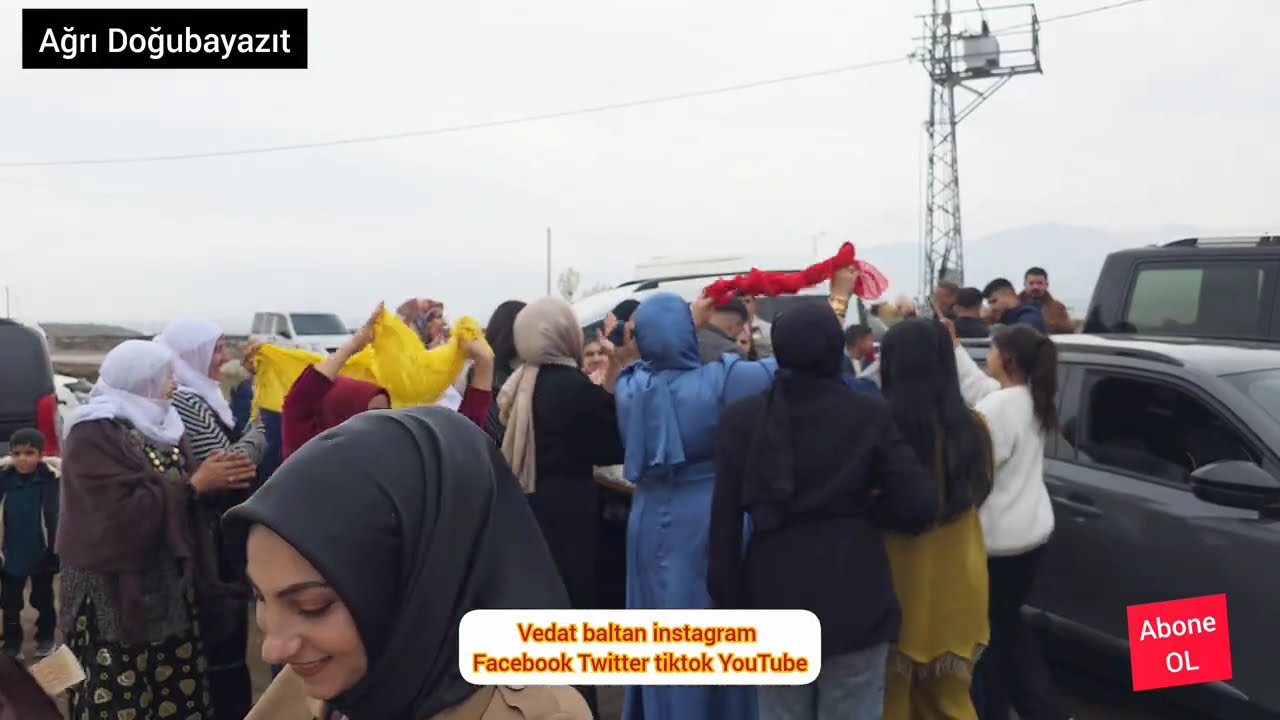 Ağrı Doğubayazıt zorava kır yaygın köy düğünü adem Başkurt ful nişan düğünü video 
