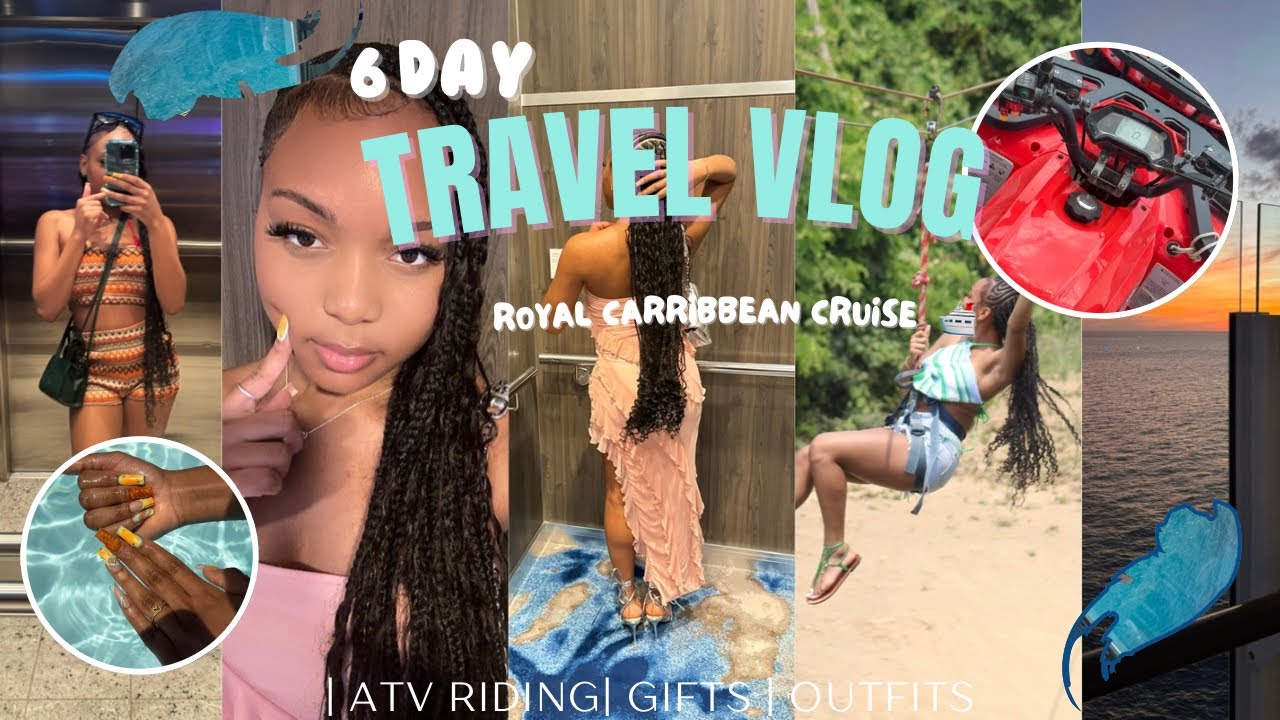 6 DAY ROYAL CARIBBEAN CRUISE VLOG🛳️ | Birthday trip💕 (Mexico, Cozumel, Honduras, Bahamas) |